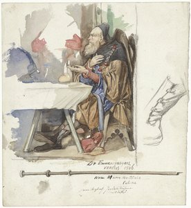 Detalj av nattverden i Emmaus
