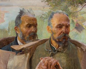 To gamle menns hoder av Jacek Malczewski
