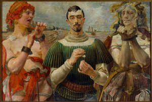 Polsk Hamlet - Portrett av Aleksander Wielopolski av Jacek Malczewski