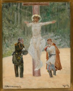 Forsoning (Symbolsk scene fra oppstanden i 1863) av Jacek Malczewski