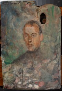 Portrett av kunstnerens sønn Rafał av Jacek Malczewski