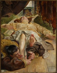 Ellenais død av Jacek Malczewski