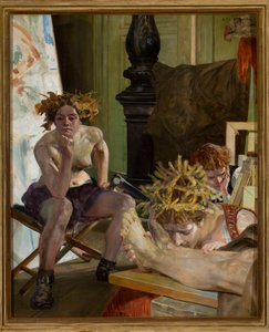 Kunstnerens død av Jacek Malczewski