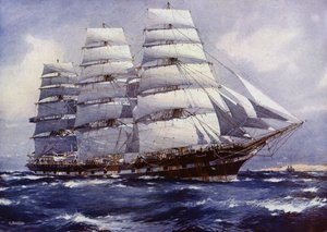 Clipper-skip: Macquarie (litho-farge)