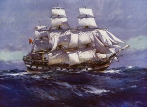 Clipper-skip: Northfleet (litho-farge)