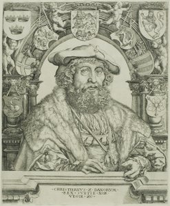 Kong Christian II av Danmark av Jacob Binck