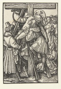 Nedstigning fra korset The Little Passion (serietittel) av Jacob Cornelisz van Oostsanen