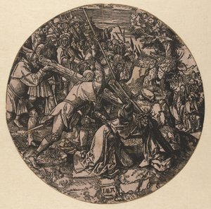 Å bære korset The Round Passion (serietittel) av Jacob Cornelisz van Oostsanen