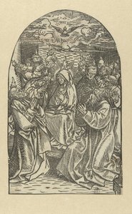 Den Hellige Ånds utgytelse The Life of Mary (serietittel) av Jacob Cornelisz van Oostsanen