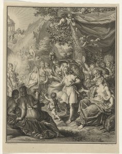 Allegorisk representasjon med Telemachus og Minerva Adventures of Telemachus (serietittel)