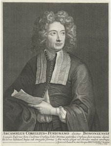 Portrett av komponisten og fiolinisten Arcangelo Corelli 1653-1713