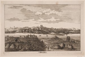 Prospekt av Viborg av Jacob Fosie