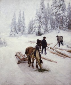 Flytting av tømmer
