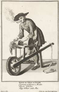 Scharensliep Straatventers i Londen (serietittel) The Cryes of the City of London (serietittel) av Jacob Gole