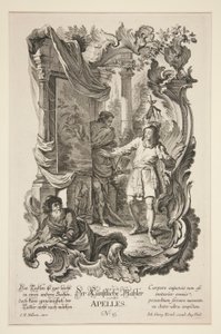 Den kunstneriske Mahler, Apelles av Jacob Gottlieb Thelot