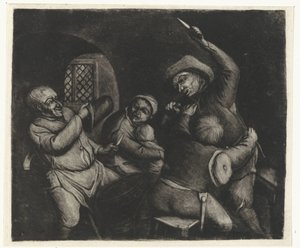 Kjempende menn av Jacob Hoolaart
