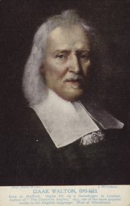 Izaak Walton (1593-1683), English writer 