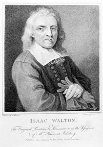 Portrett av Isaac Walton (1593-1683) gravert av Marino Bovi (1758-1805) 1794