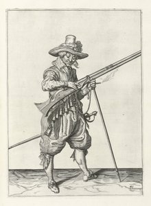 Musketer på vakt, ca.1600