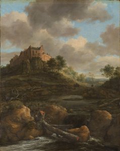 Bentheim slott av Jacob van Ruisdael