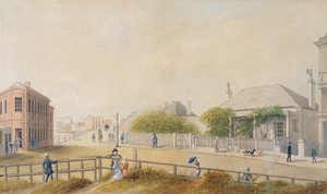 Oxford Street, Sydney, 1847 av Jacob Janssen