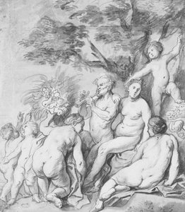 Allegory of Fertility Recto, ca. 1640. av Jacob Jordaens