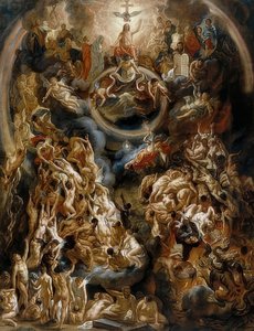 Den siste dommen. 1653 av Jacob Jordaens