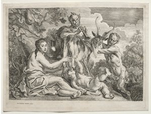 Jupiter næret av geiten Almathea, 1652. av Jacob Jordaens