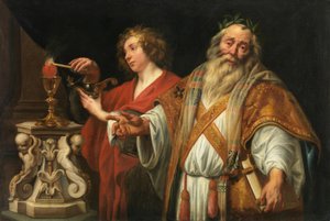 Religiøs allegori av Jacob Jordaens