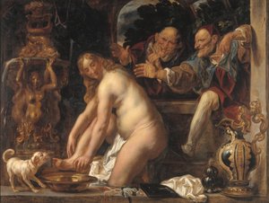 Susanna og de eldste av Jacob Jordaens