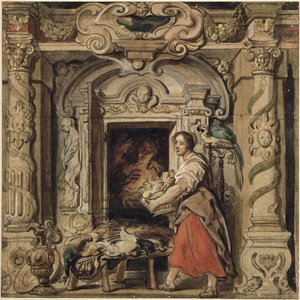 Scener fra livet på landet av Jacob Jordaens