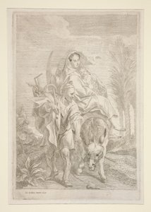 Flykten til Egypt av Jacob Jordaens