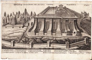 Salomos tempel i Jerusalem av Jacob Judah Aryeh Leon