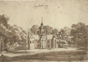 Badstuen på Frederiksborg av Jacob Koninck II