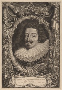 Ludvig XIII, konge av Frankrike av Jacob Louis after Sir Peter Paul Rubens