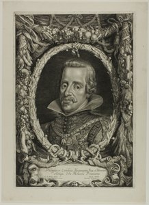 Filip IV, konge av Spania, plate 12 fra Duces Burgundiae (Dukes of Burgundy)