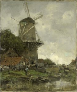 Vindmøllen av Jacob Maris