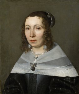 Portrett av Maria Sibylla Merian 1647-1717, 1679.