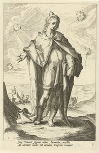 Daniel Profeter i Det gamle testamente (serietittel) av Jacob Matham (attributed to)