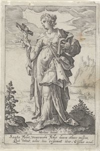 Tro (Fides) av Jacob Matham (attributed to)