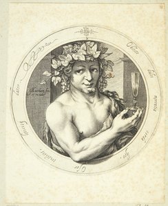Bacchus av Jacob Matham