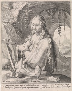 Maria Magdalene til Boetawardi av Jacob Matham