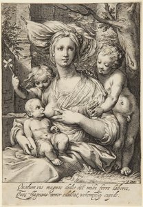 Veldedighet av Jacob Matham