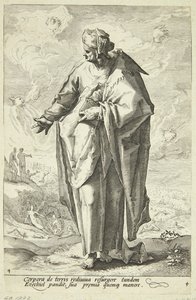 Esekiel av Jacob Matham