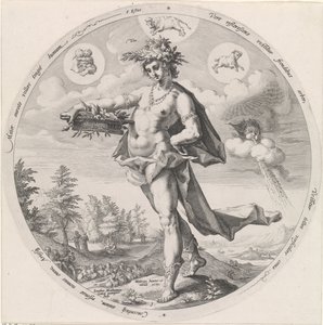 Vår (langt) Ver (tittel på objekt) The Four Seasons (serietittel) av Jacob Matham