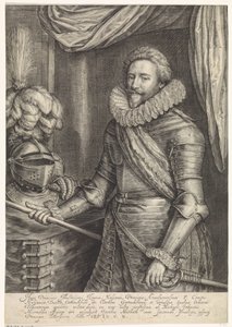 Portrett av Fredrik Henrik, prins av Oranien-Nassau av Jacob Matham