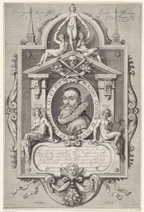 Portrett av Hendrick Goltzius av Jacob Matham