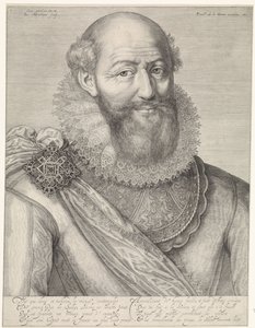 Portrett av Maximilien de Béthune av Jacob Matham