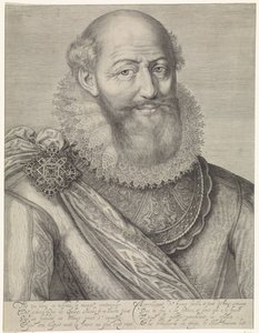 Portrett av Maximilien de Béthune av Jacob Matham