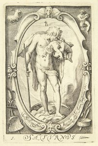 Saturn av Jacob Matham